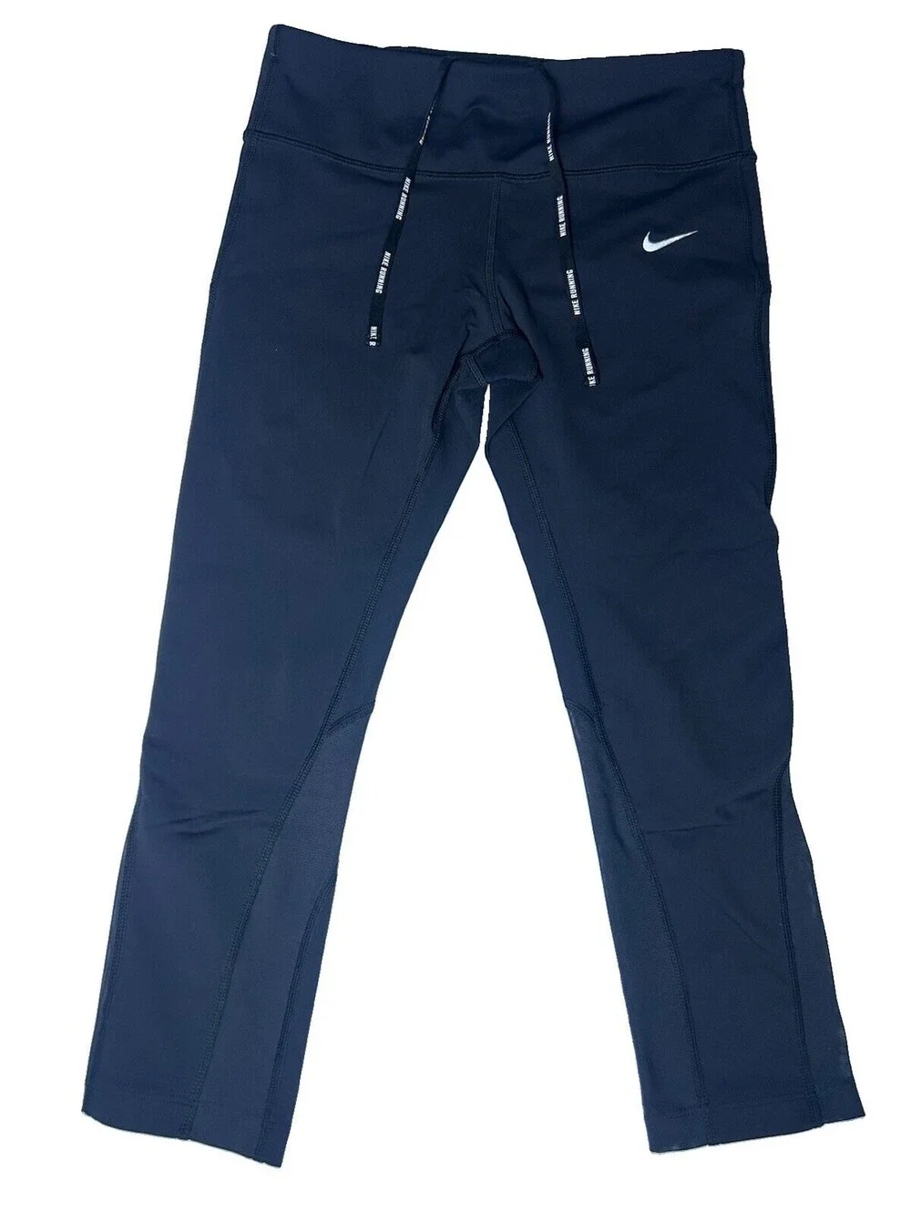 Nike Women's Power Epic Lux Running Tights Capris Black Size M Tight Fit